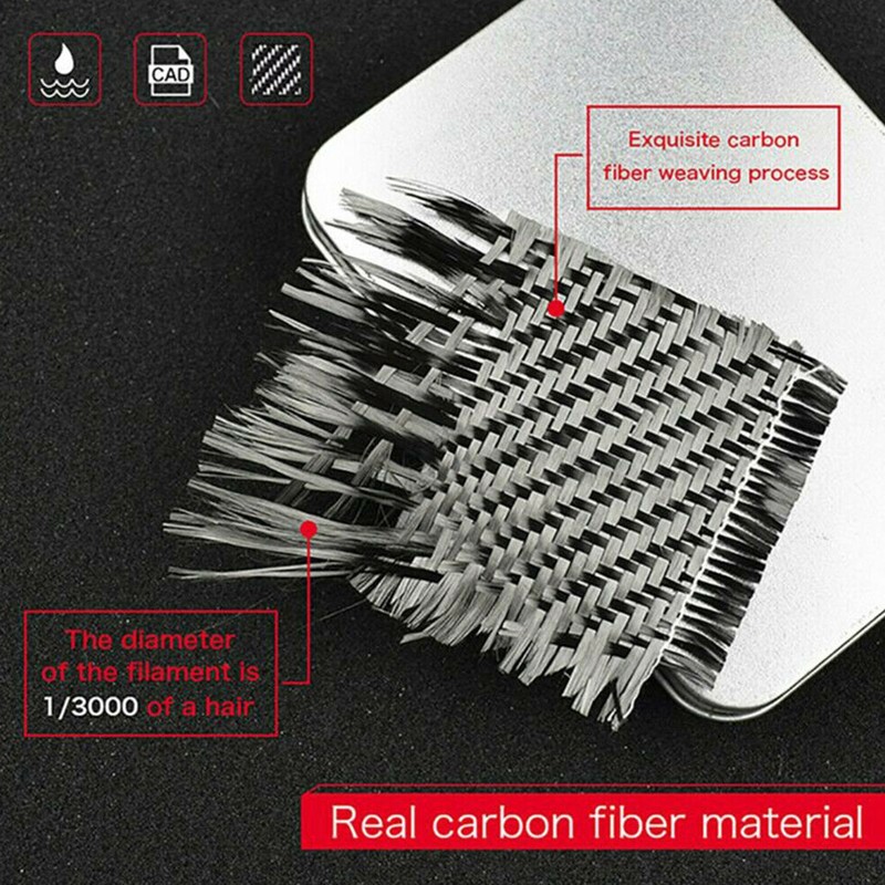 4Pcs Console Armrest Side Cover Carbon Fiber Trim Sticker Fit