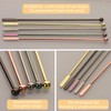 5 Pcs 7.2-inch Cocktail Paddle Drink Stirrers Stainless Steel Coffee