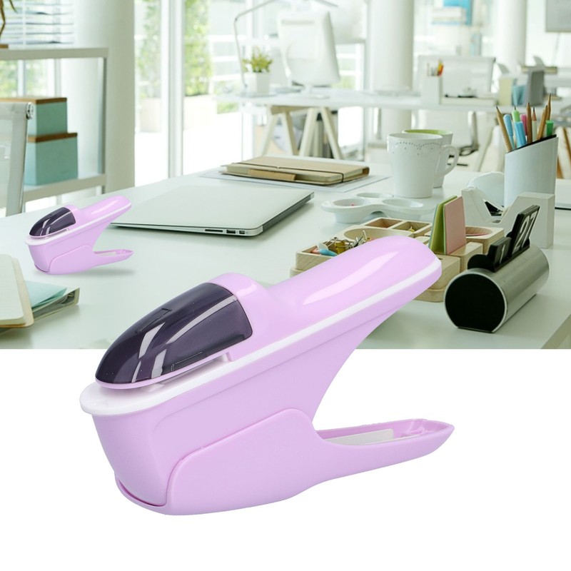 Stapleless Stapler Safe Environmentally Friendly ABS Stapling Machine for Office