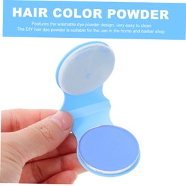 WOONEKY 8pcs Girl Hair Dye Powder DIY Hairdressing Powder Home Salon Use Dye Powder