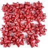 Worlds Red Confetti Gift Bows Star Gift Bows for Christmas
