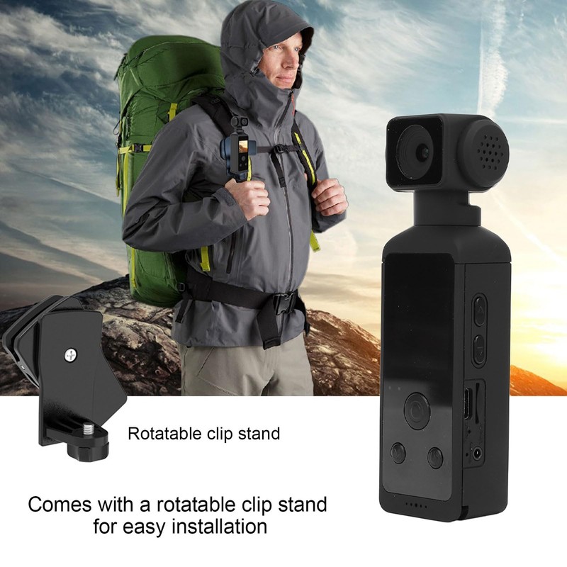 1.3 Inch Handheld Action Camera, 5K 30FPS 270° Rotatable HD