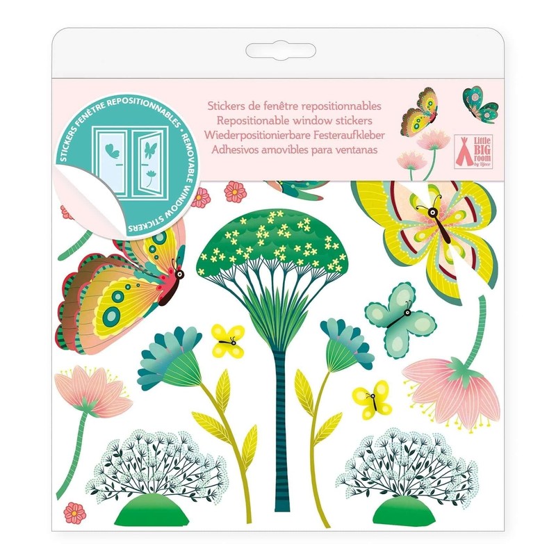 Djeco DD05051 Windows Stickers, Mixed