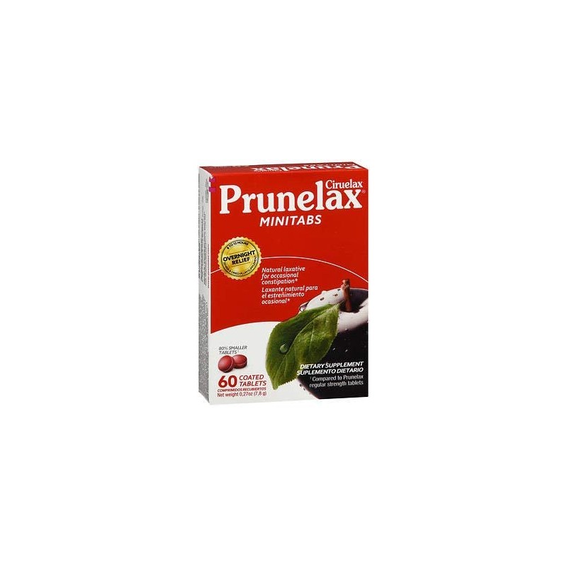 GARDEN HOUSE USA INC Prunelax Ciruelax Minitabs Natural Laxative Supplement