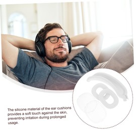 TEHAUX 1 Set Headphone Ear Cushion Replacement Hairband Cover Compatible with Airpods Max Material for Comfort Lightweight Design Protective Barrier Against Wear and Tear