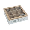 Beautiful Tea Box 'I Love Tea' with Viewing Window and