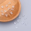 Zocita 200 Pcs (100 Pairs) Silicone Earring Backs, Clear Safety