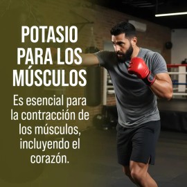 Citrato de Potasio Tawr Elements para Hidratación Celular y Energía - 100 Cápsulas Veganas                                                            