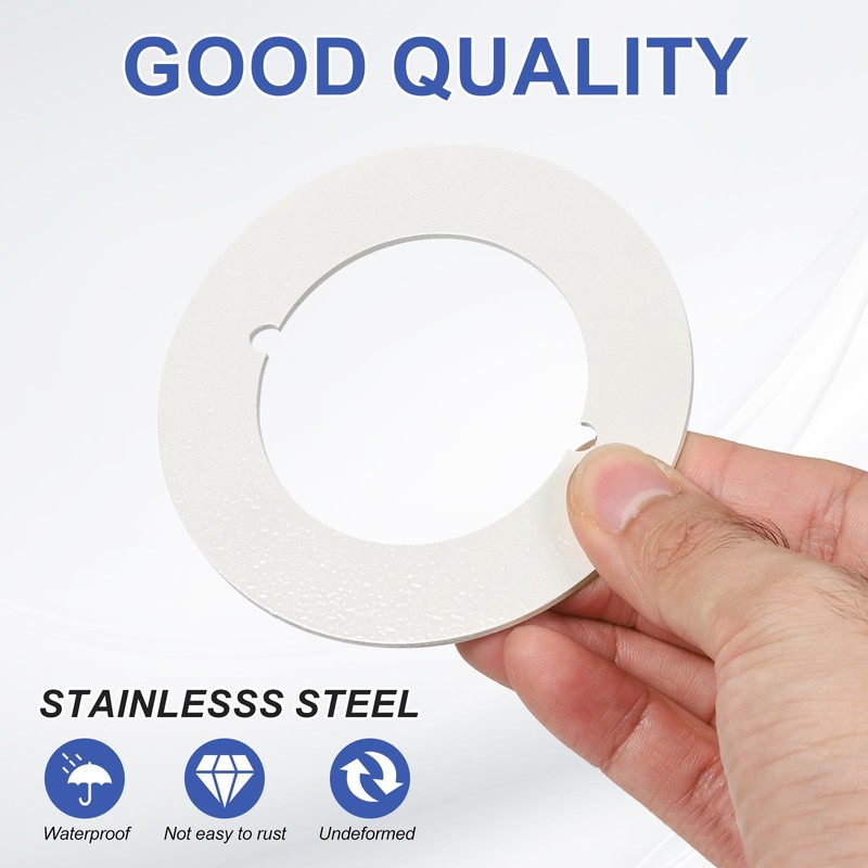 PATIKIL Door Knob Plates, 2 Pcs Round Plate Cover for