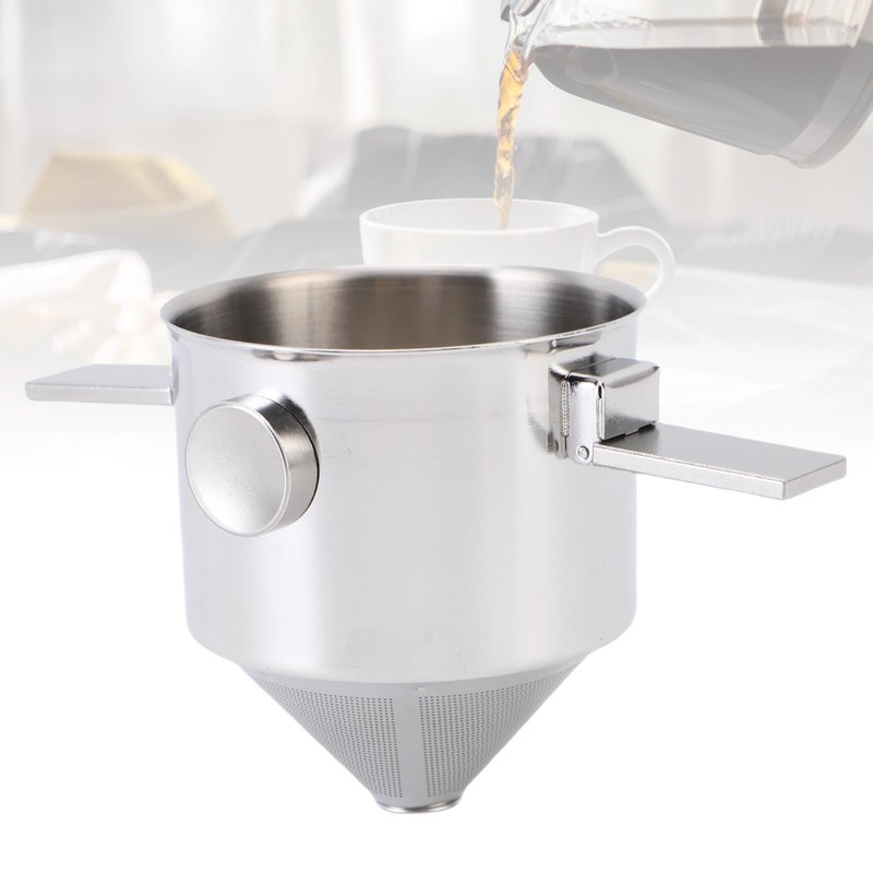 Stainless Steel Reusable Coffee Filter Pour Over Coffee Dripper Paperless