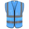 Rhino Hit Reflective Safety Vest for Men Women with 5