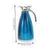 COLLBATH Insulated Water Bottle 2.0l Capacity Stainless Steel Vacuum Pot