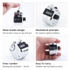 ​Tally Counter, 4 Digit Display Metal Mechanical Clicker Lap Counter