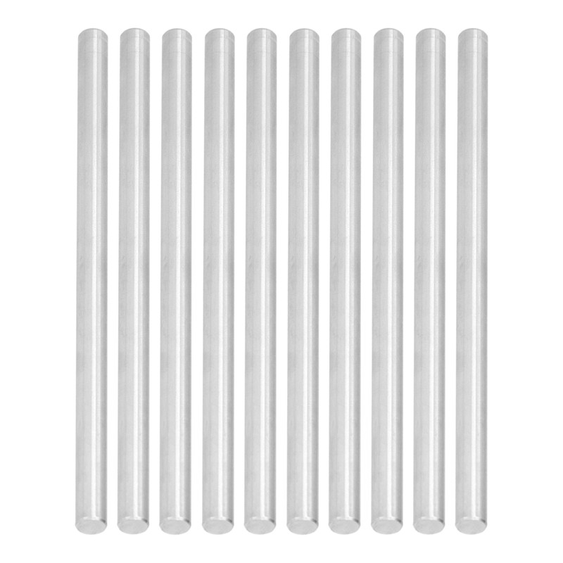 10Pcs Stainless Steel Rod Round Straight Shaft Bar 8mm Accessory