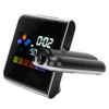 Indoor Projection LED Clock Thermometer Hygrometer Weather Forecast Snooze Perpetual