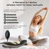 Electric Lumbar Traction Device, 4-in-1 Lower Back Massager with Dynamic