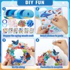 Hollowfly 48 Sets Summer Ocean Wreath Craft Kits Sea Animal