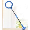 Skip Ball Jumping Game Ankle Swing Ball with Ring, Blue,