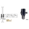 Amana Tool Di-Count Adjustable Countersink for Drills, 20202, 1/4-13/32 Shank