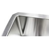 16 Inch Stainless Steel Undermount Single Bowl Kitchen Sink 15mm