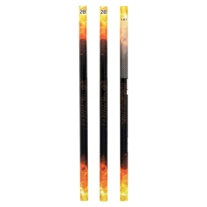 Sunstar Stationery S5018480 Pencil, 2B, Dozen, Fire