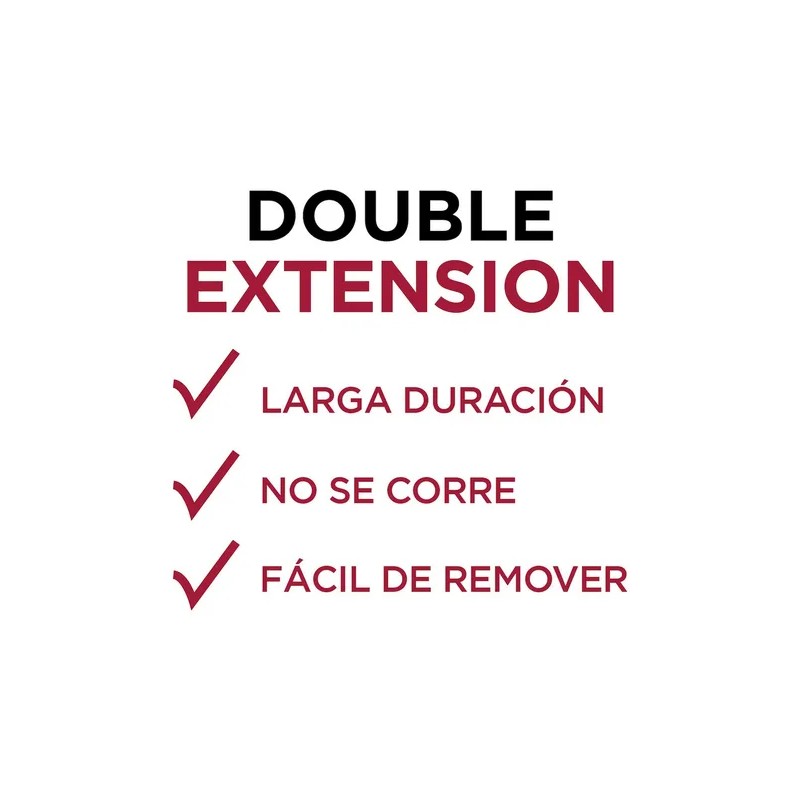 Máscara De Pestañas Double Extend Beauty Tubes L´Oréal - 5ml
