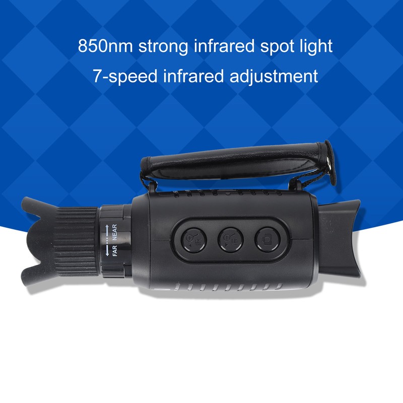 Monocular Telescope Camera Multifunctional Monocular Telescope with Infrared and 2K