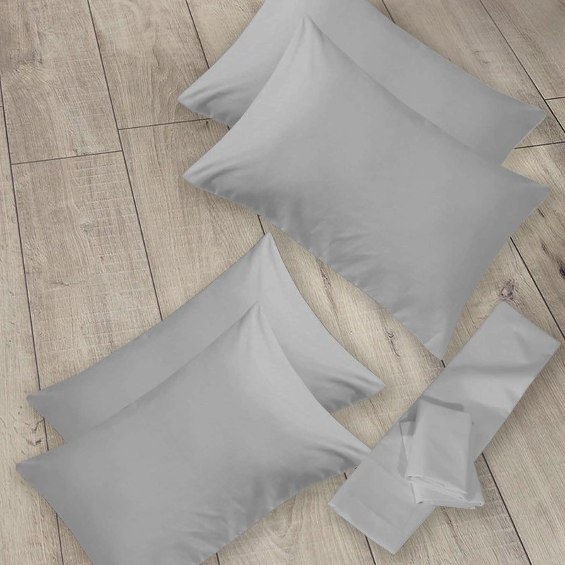 Rayyan Linen 4 Pack Pillow Cases 100% Egyptian Cotton 200