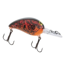 Luck E Strike G5 Crankbait (3/8 Ounce) 2 Inch Crank Bait Lure, Chili Bowl, Made in The USA
