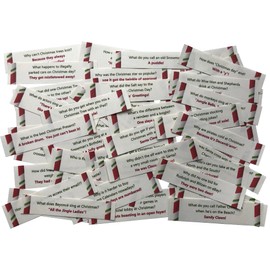 Christmas Cracker Jokes (pre-cut with no repeated jokes) (Pack of 06 Jokes)