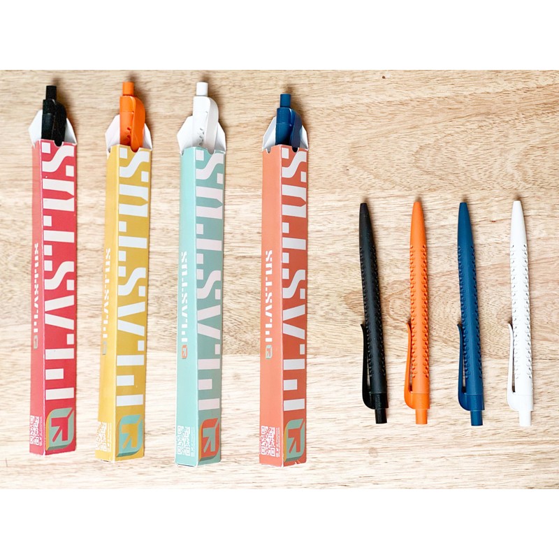 Plastus Bioplastic Pen Eco-Friendly PHA in Orange