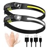 LED Headlamp Rechargeable ( 3Pack/ 2Pack/1Pack )- 230° COB Super