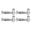 4Pcs Anchor Connector Hex Hole Profile Concealed Fitting European Standard