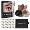 Eyebrow Stamp Stencil Kit for Beginner - Simpout Eye Brow
