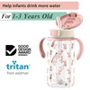 Evorie Tritan Spill Proof Toddler Straw Sippy Cup, 10 oz