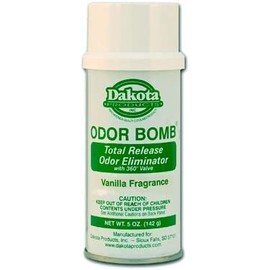 Dakota Odor Bomb Odor Eliminators - Packs by Rock Ridge (Vanilla, 12-Pack)