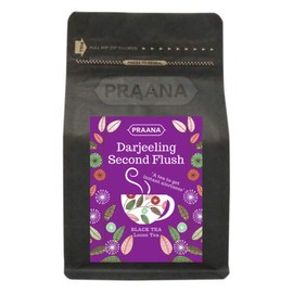 PRAANA TEA Darjeeling Loose Black Tea, 100 g
