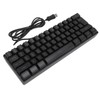 USB Wired Gaming Keyboard 60 Percent RGB Backlight 61 Keys
