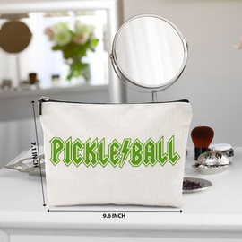 Pickleball Gifts Pickleball Accessories, Pickleball Makeup Bag, Gifts for Pickleball Lovers Women Girl Cousin Cosmetic Bag, Pickleball Player Gifts Toiletry Bag Christmas Birthday Friendship Gifts