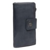 The Chesterfield Brand Fresno Leather Wallet 10 cm, navy, Elegant