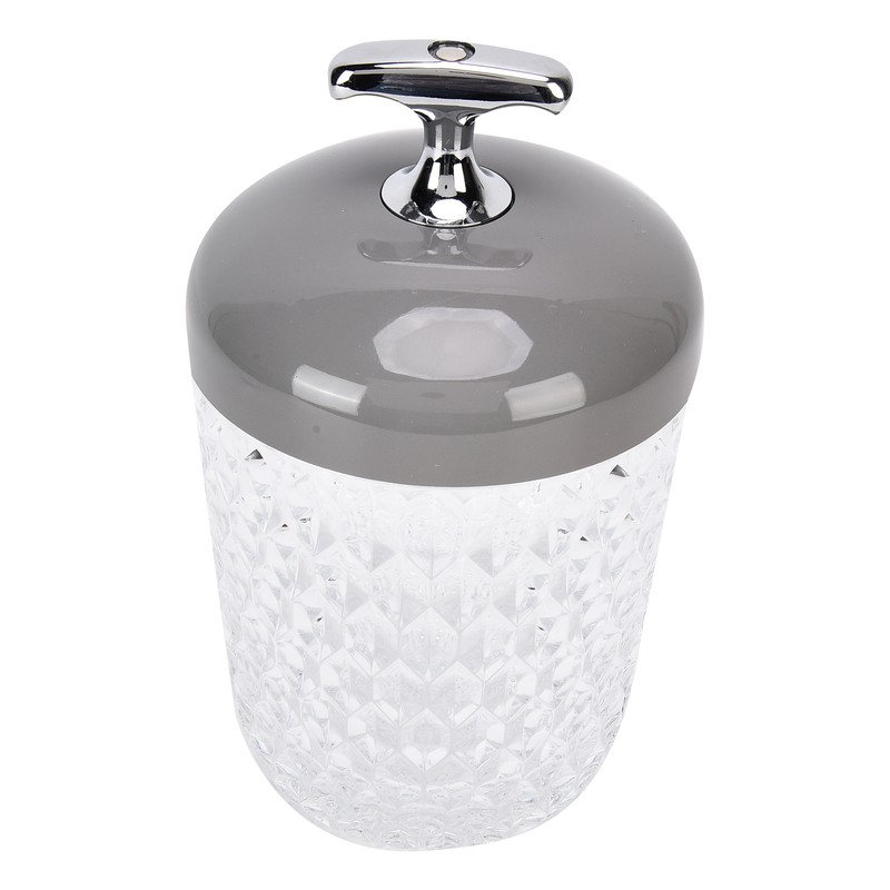 LED Crystal Table Lamp 3 Color Dimming USB Rechargeable Night
