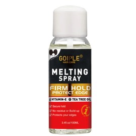 Lace Melting and Holding Spray Glue-Less Hair Adhesive for Wigs, Lace Bond Adhesive Spray Wig Spray for Closure Wigs Extensions, Wig Melting Spray Strong Natural Forming Hold Protect Edges 3.4 fl oz