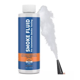 ‎Samorillo Smoke Fluid Solution for Automotive Smoke Machine Testing - Made in USA - 8oz -