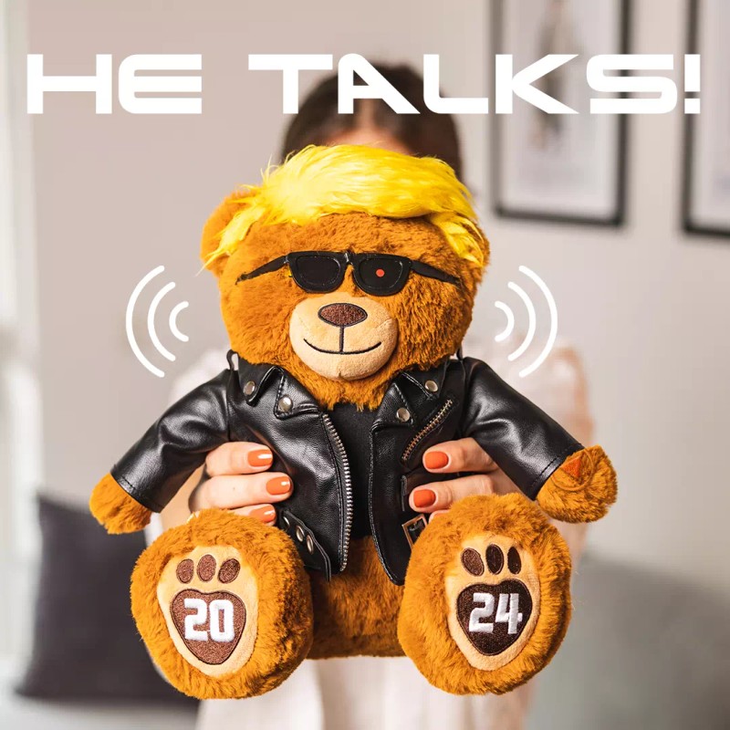 Proud Patriots Talking Trumpinator Teddy Bear - Says 10 Phrases