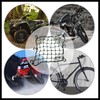 Hihaha 1pcs 40x40cm 49 Holes Motorcycle Luggage Cargo Net Green