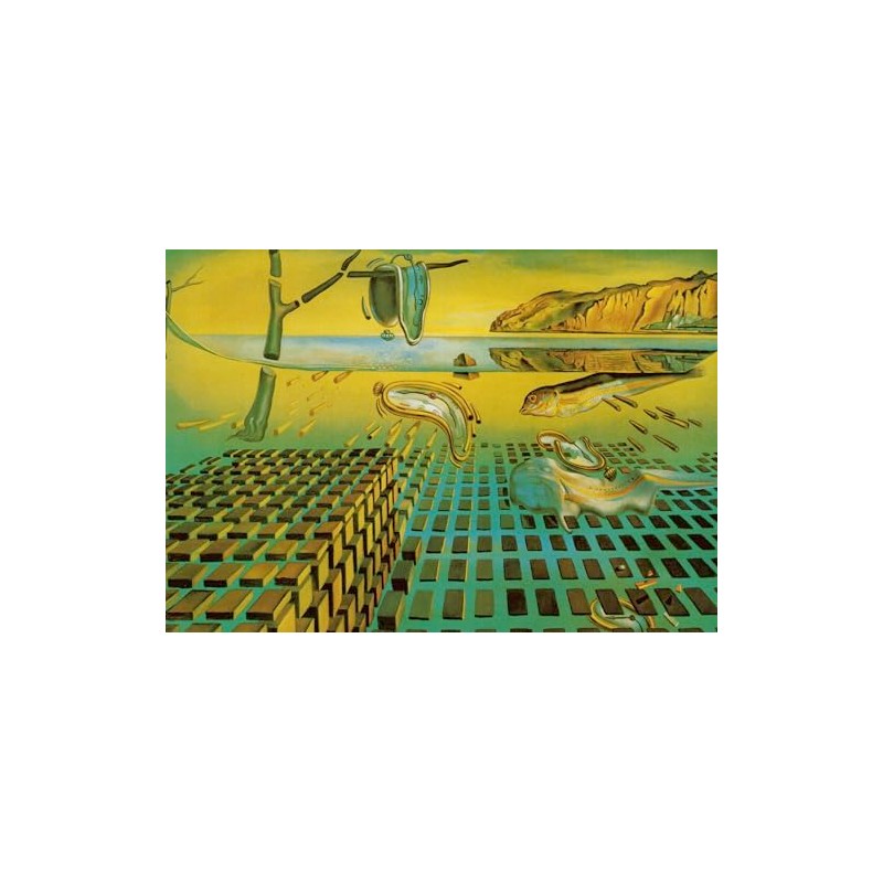 Tushita Salvador Dali The Disintegration Of The Persistence Art Postcard
