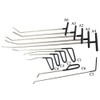 WHDZ Paintless Dent Repair Rods 11Pcs Auto Body Paintless Dent