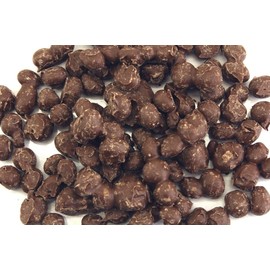 Planet Sweets Dark Chocolate Double Dipped Peanuts - 1 Pound - Covered Nuts