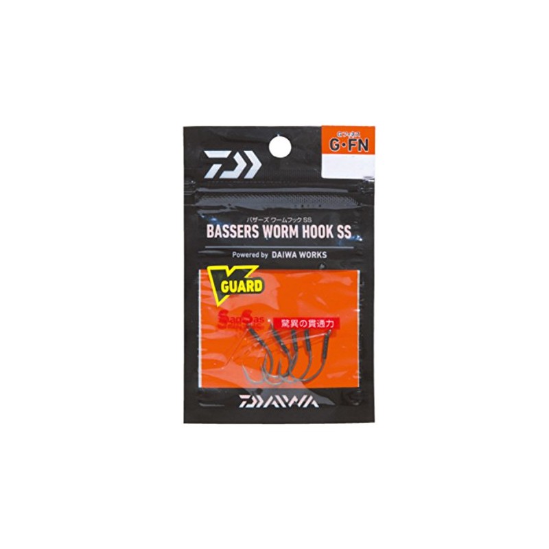 Daiwa 892681 B Worm Hook SS, G, FN #3