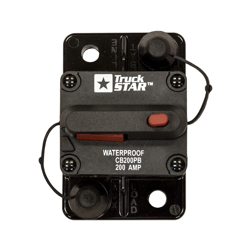 Buyers Products CB200PB Circuit Breaker , Black